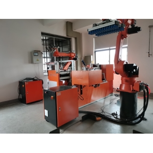 ZK-PRH03-001智能紡織工廠(chǎng)機器人搬運、掛紗等工作站